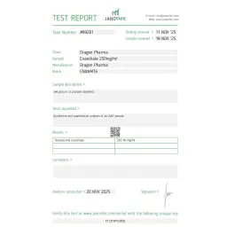 Enantat 250 lab test result (2025-11-20)
