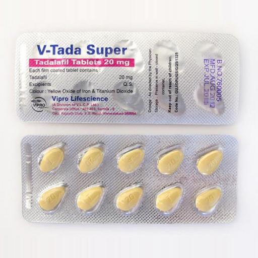 Cialis V-Tada Super 20 mg for sale