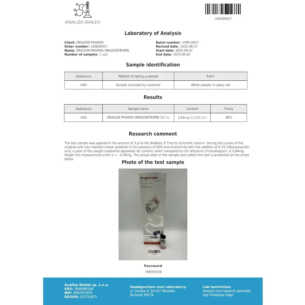 Buy Dragontropin HGH 100 IU Online Buy Dragontropin HGH 100 IU Online