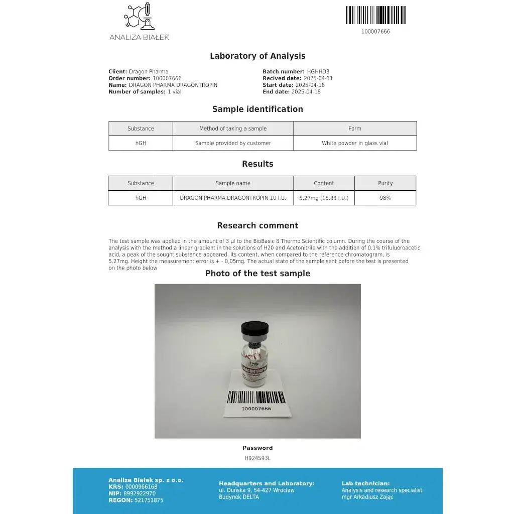 Buy Dragontropin HGH 100 IU Online Buy Dragontropin HGH 100 IU Online