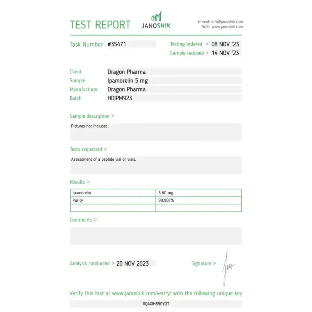 Ipamorelin 5 mg