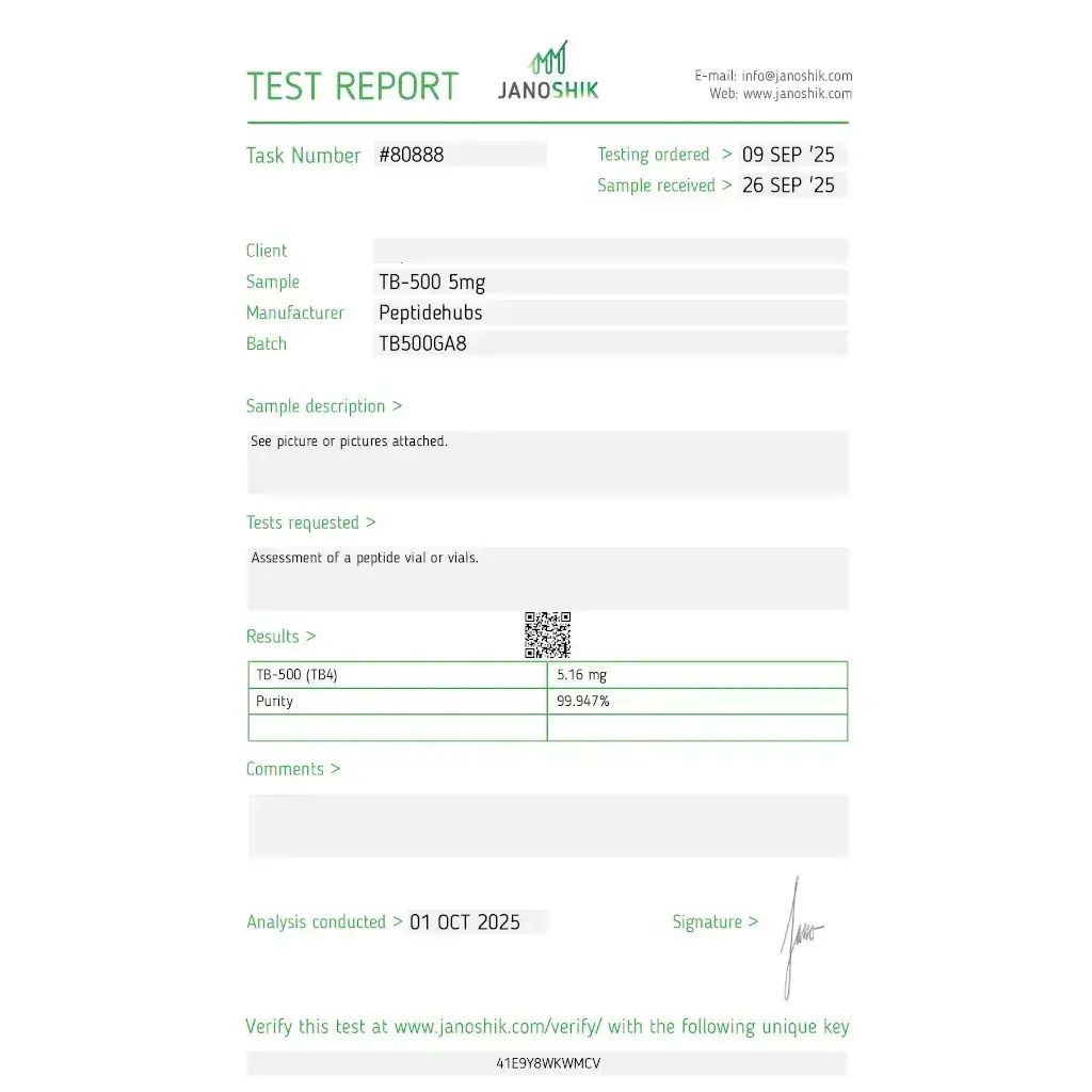 Buy TB 500 5 mg Online