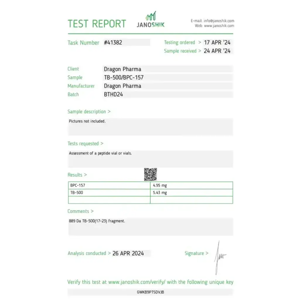 Buy TB 500/BPC 157 Online