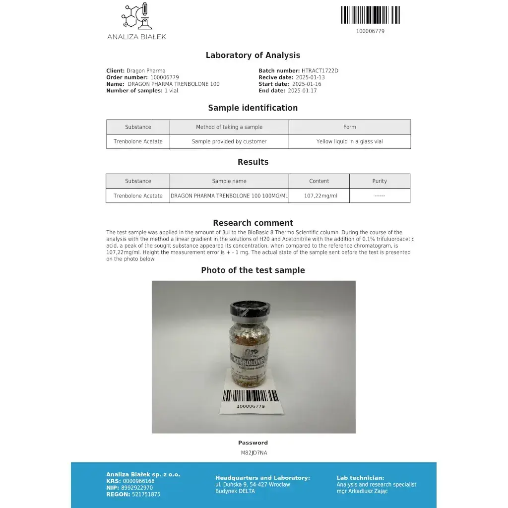 Trenbolone 100 mg