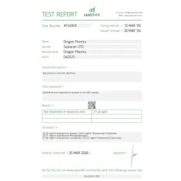 Sustanon 270 lab test result (2026-03-25)